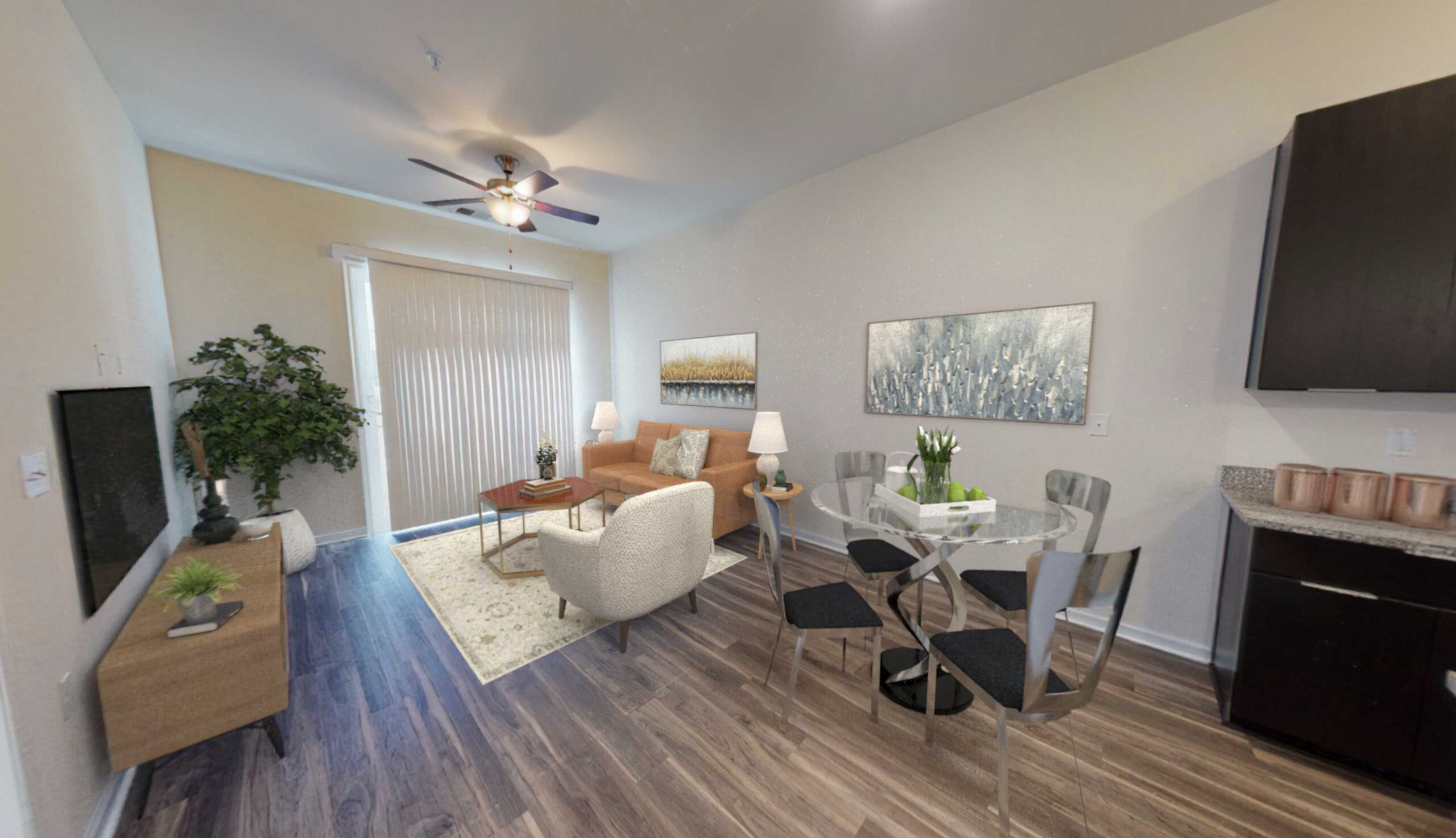 Nexus-A1-1bed-1bath-living-dining-room Nexus-A1-1bed-1bath-living-dining-room