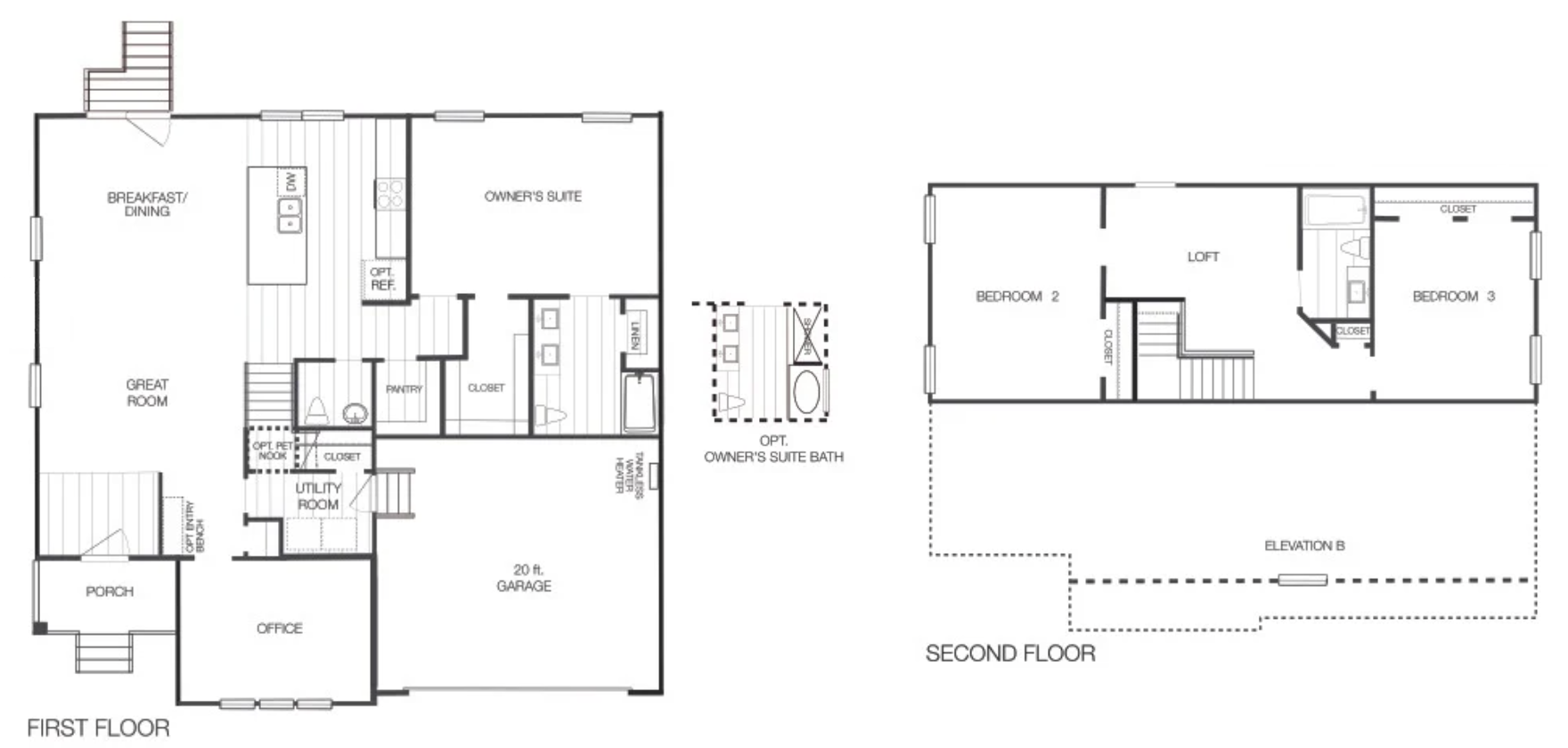 juniper-lot49-sec6 Floor plan for the Elmsted lot 15 section 6 for sale in Castleton by Boyd Homes.