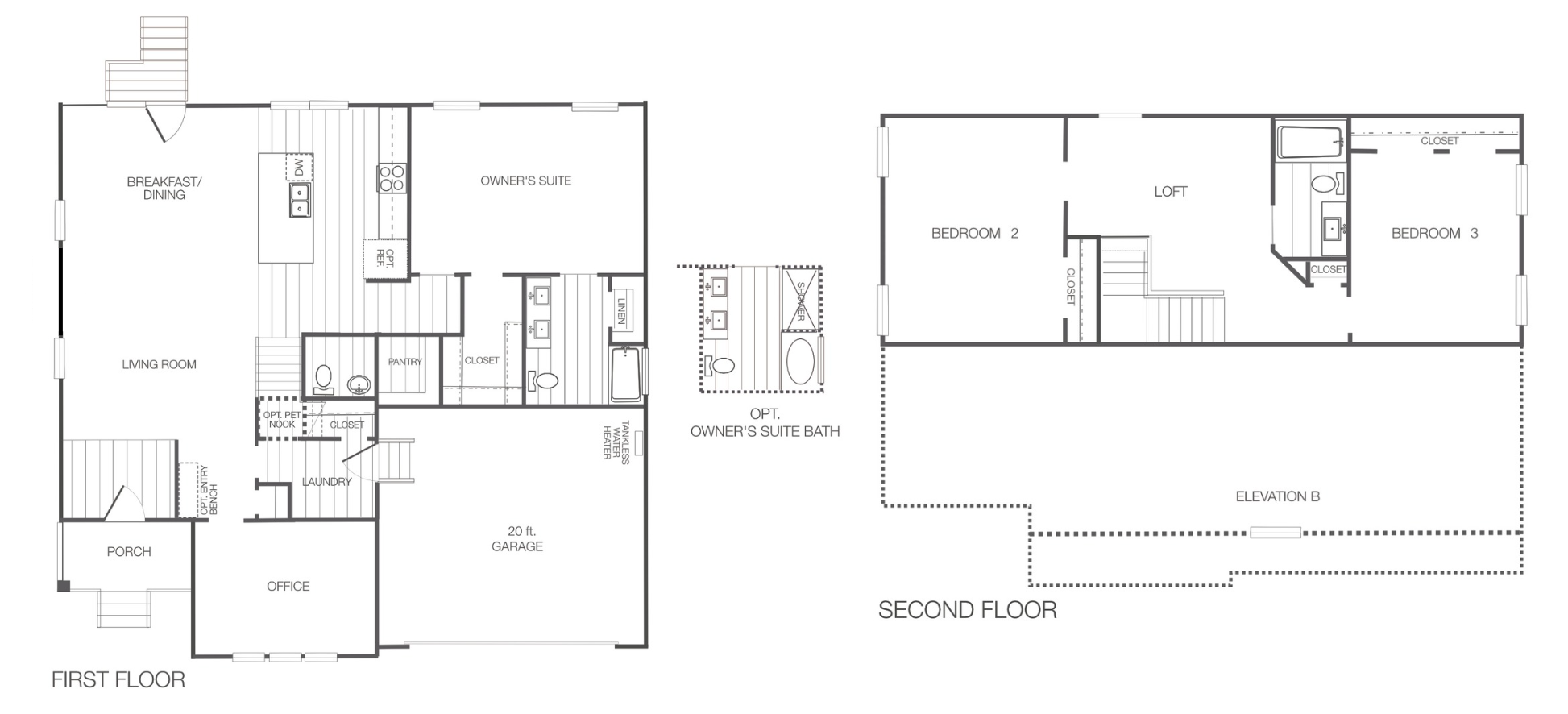 juniper-lot69-sec6 Floor plan for the Juniper lot 69 section 6 for sale in Castleton by Boyd Homes.