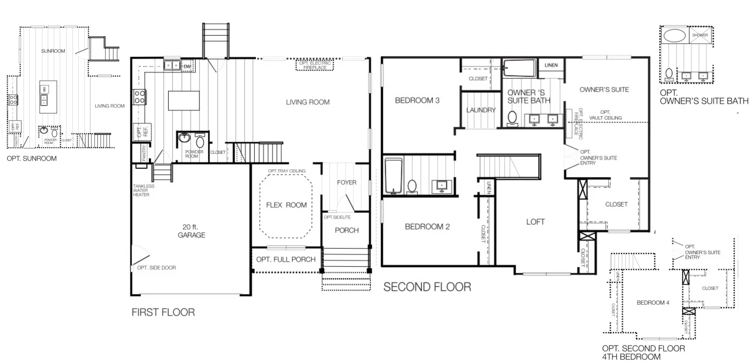 willow-59-6 Floor plan for the Willow lot 59 section 6 for sale in Castleton by Boyd Homes.